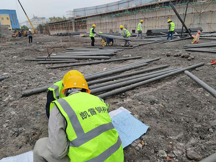 双城螺栓球网架结构